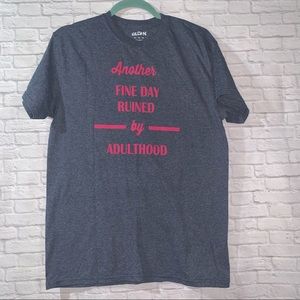 Medium Adulthood tee